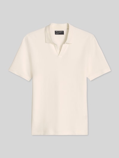 Marc O'Polo Regular Fit Poloshirt aus reiner Baumwolle Offwhite 2