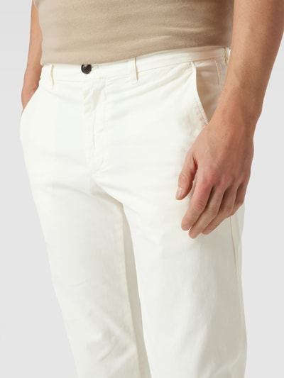 Tommy Hilfiger Pants Chino met Franse steekzakken, model 'DENTON' Wit - 3