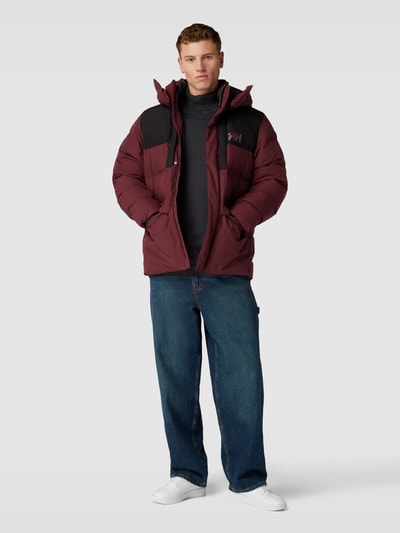 Helly Hansen Gewatteerd jack met labelprint, model 'EXPLORER' Bordeaux - 1