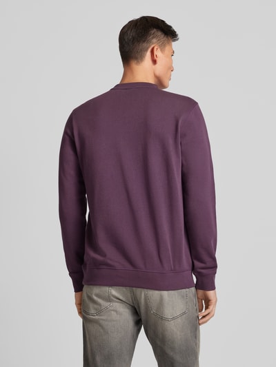 BOSS Orange Sweatshirt mit Label-Stitching Modell 'Westart' Purple 5