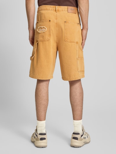 ANOTHER COTTON LAB Jorty o kroju relaxed fit z wpuszczanymi kieszeniami Beżowy 5