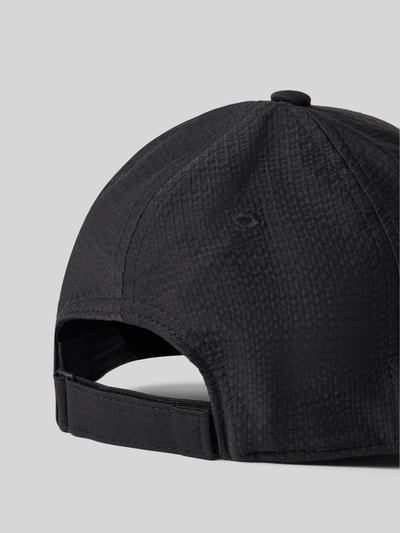 BOSS Basecap mit Logo Detail Modell 'ZED-SEERSUCKER' Black 3