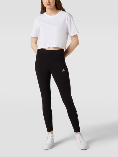 ADIDAS SPORTSWEAR Leggings mit Label-Details Black 1