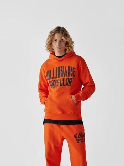 Billionaire Boys Club Hoodie mit Label-Print Orange 4