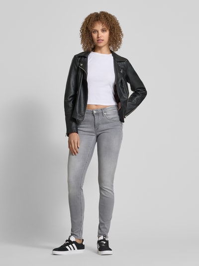 Marc O'Polo Denim Slim Fit Jeans mit Gürtelschlaufen Hellgrau 1