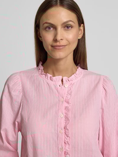 FREE/QUENT Regular fit blouse met 3/4-mouwen, model 'Rolly' Felroze - 3