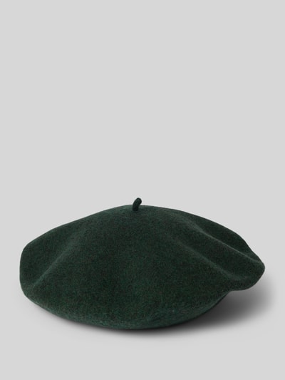 Loevenich Baskische baret van zuivere wol Groen - 1