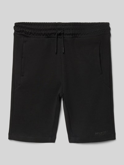 Productfoto, Bermudas met steekzakken model 'WALL' van CARS JEANS, katoenmix, los model, elastische band met trekkoord, achterzak