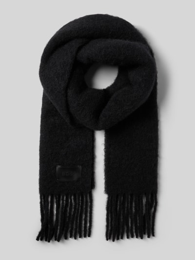 BOSS Schal aus Alpaka-Mix Black 1