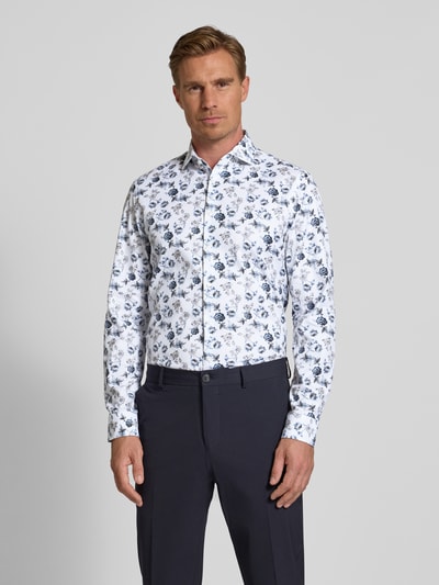 Jake*s Slim Fit Business-Hemd mit Haifischkragen Weiss 4