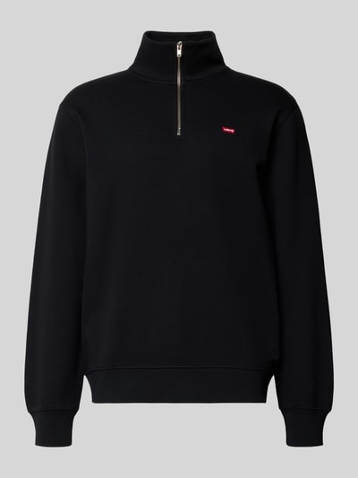 Levi's® Regular Fit Sweatshirt aus reiner Baumwolle Black 1
