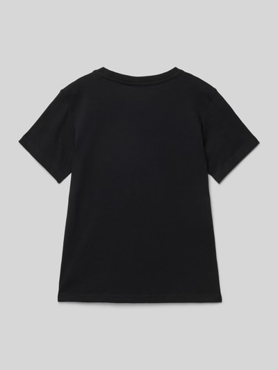 CHAMPION T-shirt met labelprint Zwart - 3
