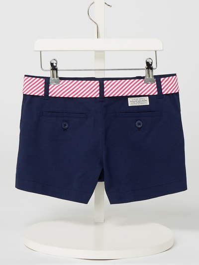 Polo Ralph Lauren Kids Shorts met riem  Marineblauw - 4