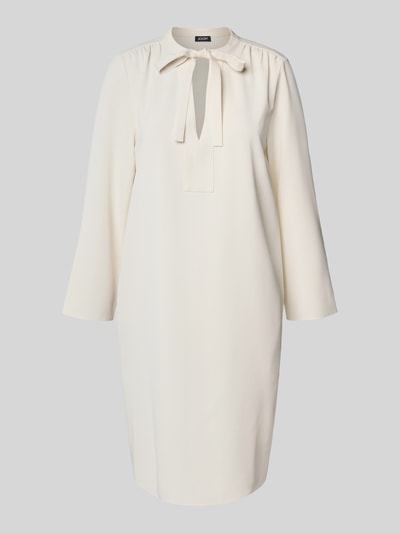 JOOP! Knielanges Kleid mit Schlüsselloch-Ausschnitt Modell 'Darcy' Offwhite 2