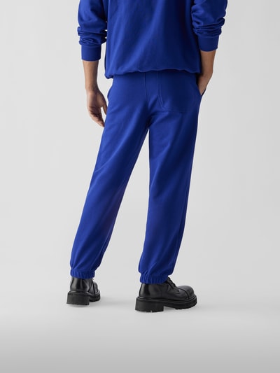 MSGM Sweathose mit Label-Print Royalblau 5
