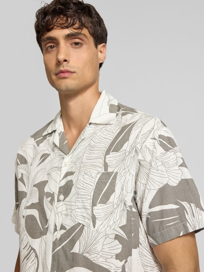 Jack & Jones Premium Regular Fit Freizeithemd mit Brusttasche Modell 'BLUBAHAMAS' Mittelgrau 3