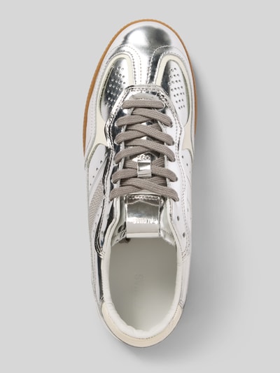ALOHAS Sneaker aus Leder im Metallic-Look Silber 3