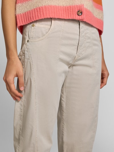 MAC Relaxed fit chino in 5-pocketmodel, model 'Balloon Modern' Beige - 3