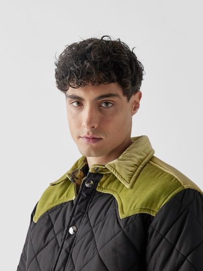 Marni Steppjacke mit Kentkragen Schwarz 3