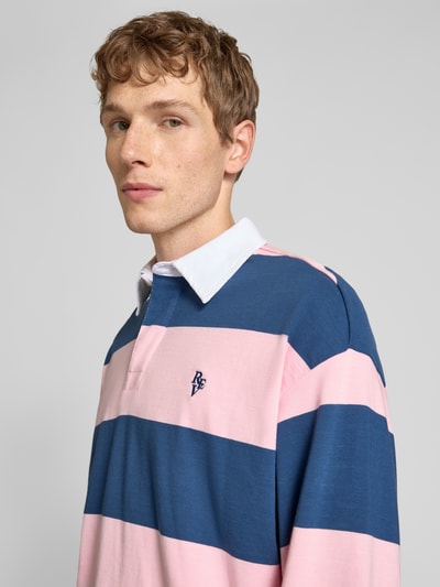 REVIEW Sweatshirt im Double-Layer-Look Hellrosa 3