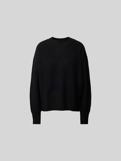 Closed Oversized Wollpullover aus reiner Wolle BLACK 2