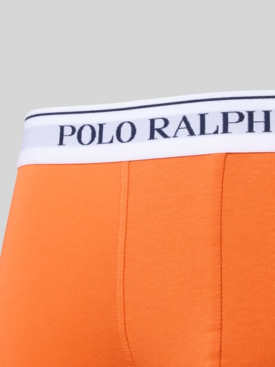 Productfoto, Skinny Fit Boxershorts aus Baumwoll-Mix im 3er-Pack van Polo Ralph Lauren Underwear, effen kleuren, elastische boord met labelopschrift, katoenmix, stretch, multiverpakking