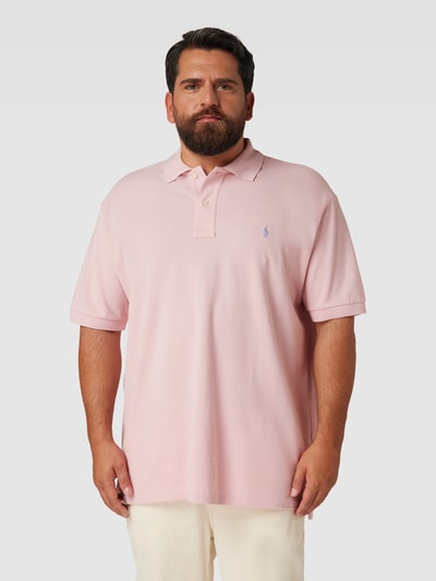 Polo Ralph Lauren Big & Tall Koszulka polo PLUS SIZE z wyhaftowanym logo Mocnoróżowy 4