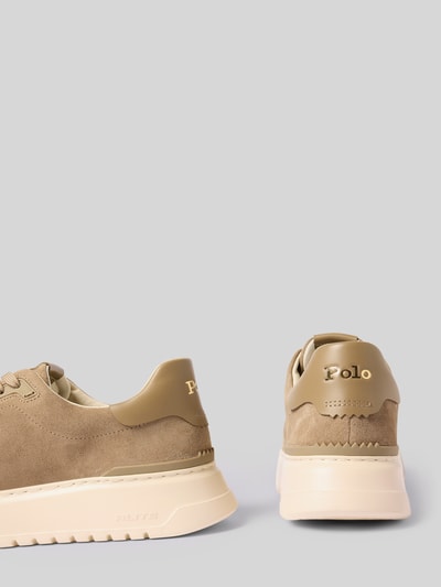 Polo Ralph Lauren Sneakersy z wyhaftowanym logo Ziemisty brązowy 2