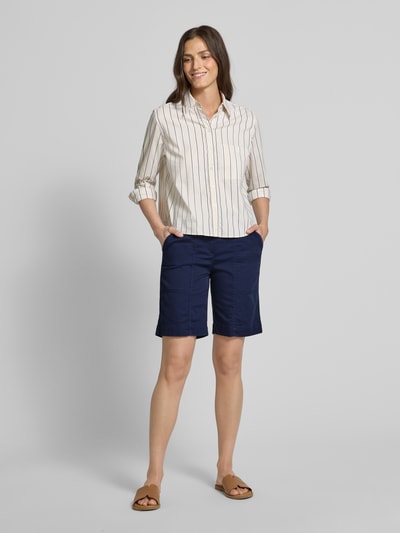 TONI Bermudas mit elastischem Bund Modell 'Sue' Marine 1