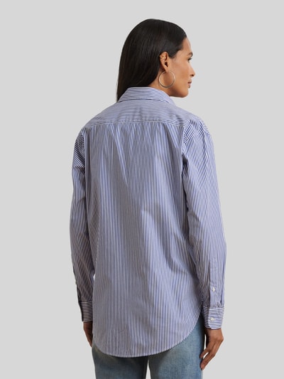 Lauren Ralph Lauren Relaxed Fit Langarmbluse aus Baumwoll-Mix Hellblau 5