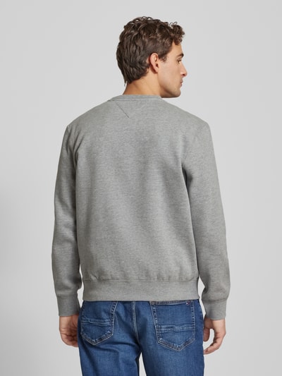 Tommy Hilfiger Sweatshirt mit Logo-Stitching Hellgrau 5