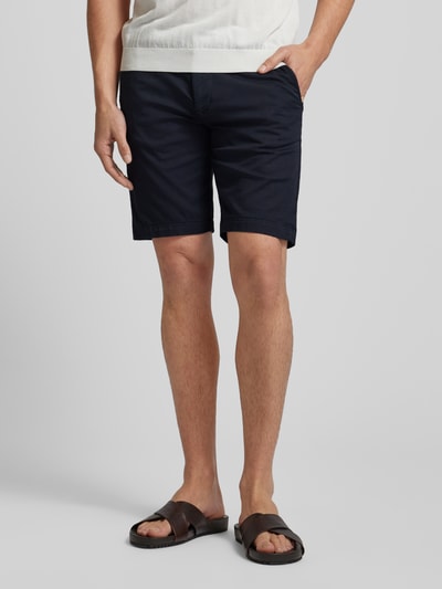 MAC Regular Fit Shorts mit Tunnelzug Marine 4