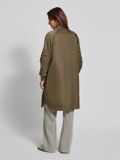 Beaumont Amsterdam Mantel mit Stehkragen Modell 'ALI' Khaki 5