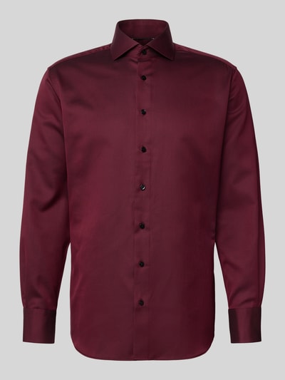 ETERNA Modern Fit Business-Hemd mit Haifischkragen Rot 2
