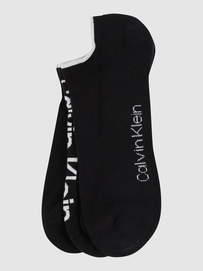 CK Calvin Klein Sneakersocken im 3er-Pack Black 1