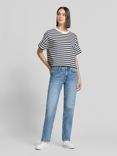 Jake*s Casual Straight Fit Jeans aus Baumwoll-Mix Jeansblau 1