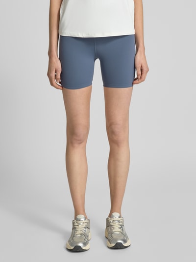 AIMN Radlerhose mit Label-Print Modell 'Sense' Rauchblau 4