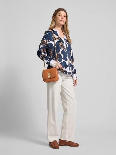 Tommy Hilfiger Crossbodytas van schapennappa met labeldetail Camel - 1