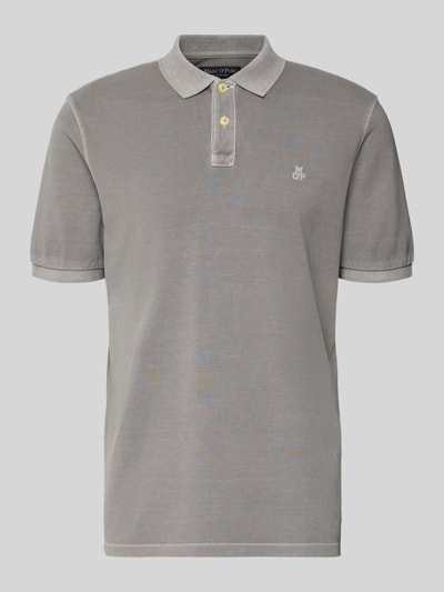 Marc O'Polo Poloshirt aus Baumwolle  Hellgrau 2