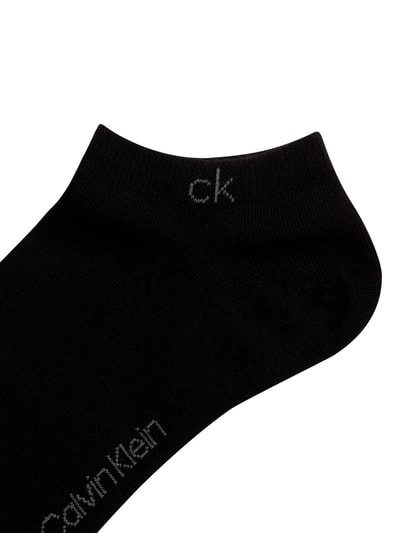 CK Calvin Klein Sneakersocken im 2er-Pack Black 3