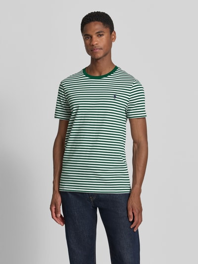 Polo Ralph Lauren Regular Fit T-Shirt aus reiner Baumwolle Hellgruen 4