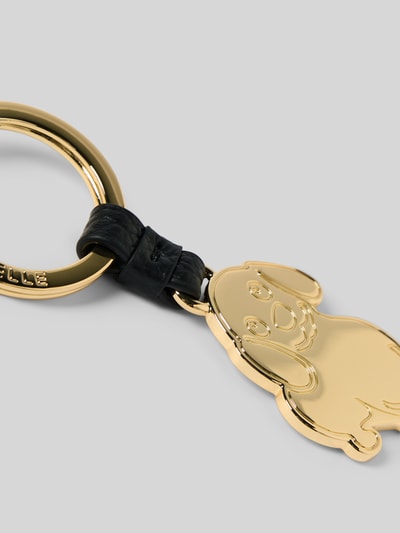 Coccinelle Anhänger mit Motiv-Charm Modell 'Basic' Black 2