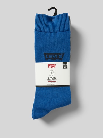 Levi's® Socken mit Label-Print im 3er-Pack Royal 3