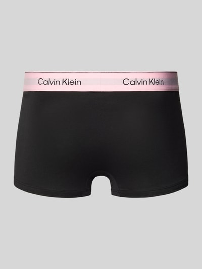 Calvin Klein Underwear Trunks mit elastischem Logo-Bund im 5er-Pack Black 3