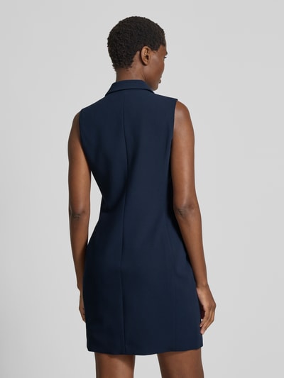 Lauren Ralph Lauren Minikleid mit Reverskragen und Pattentaschen Modell 'KEVONNA' Marine 5