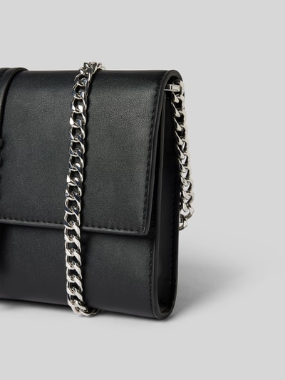 HUGO Clutch mit Label-Applikation Modell 'Mel' Black 3