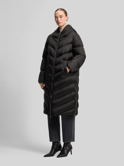 HUGO Mantel mit Kapuze Modell 'D-MANTEL' Black 4