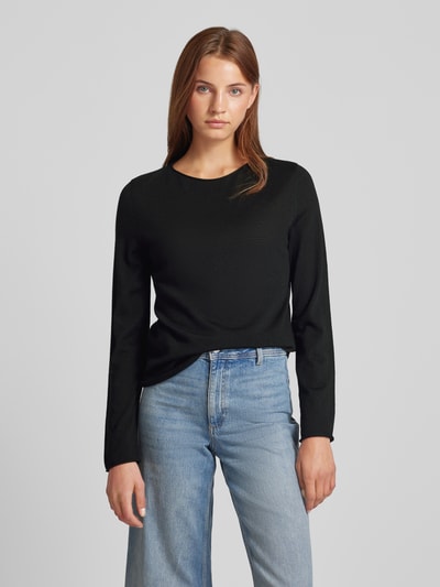 Marc O'Polo Pullover mit Rundhalsausschnitt Black 4