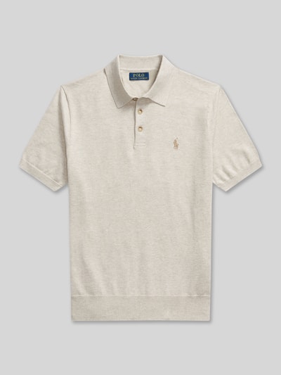 Polo Ralph Lauren Regular Fit Poloshirt aus reiner Baumwolle Beige 2