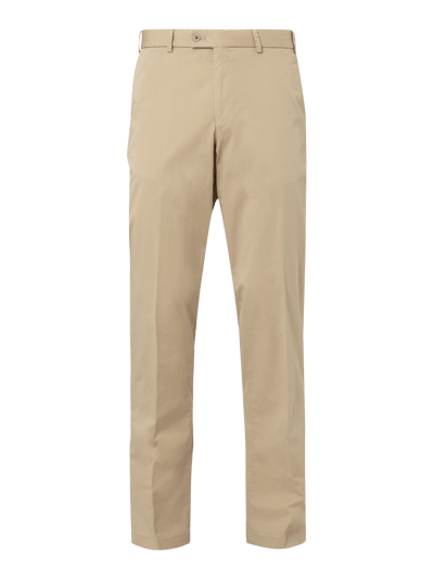 Hiltl Contemporary Fit Chino mit Stretch-Anteil Beige 1